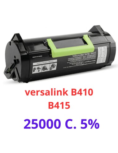 Toner Compatible Xerox VersaLink B410 / B410dn / B415  25000c